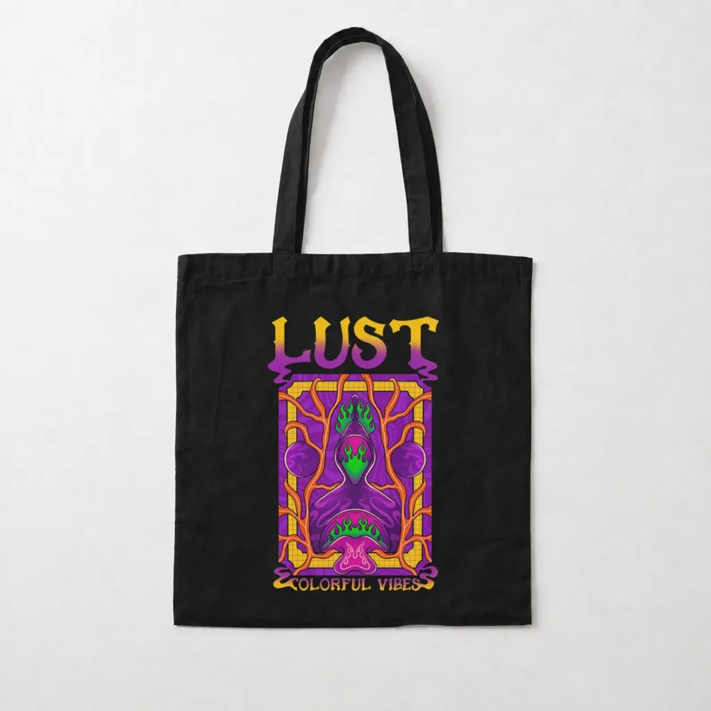 توت بگ طرح Lust Colorful Vibes کد 23337