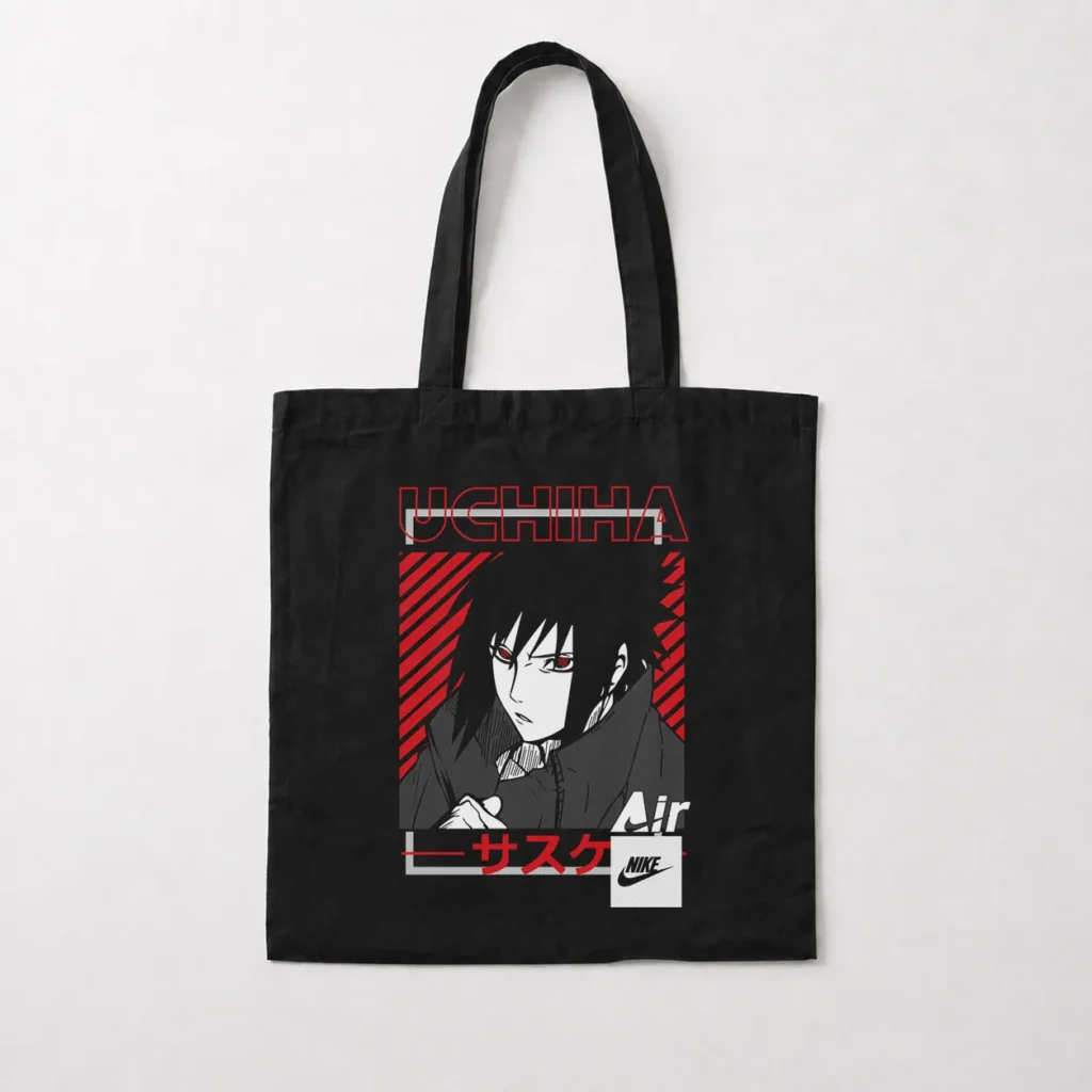 توت بگ انیمه ناروتو طرح ساسکه اوچیها (Sasuke Uchiha) کد 23454