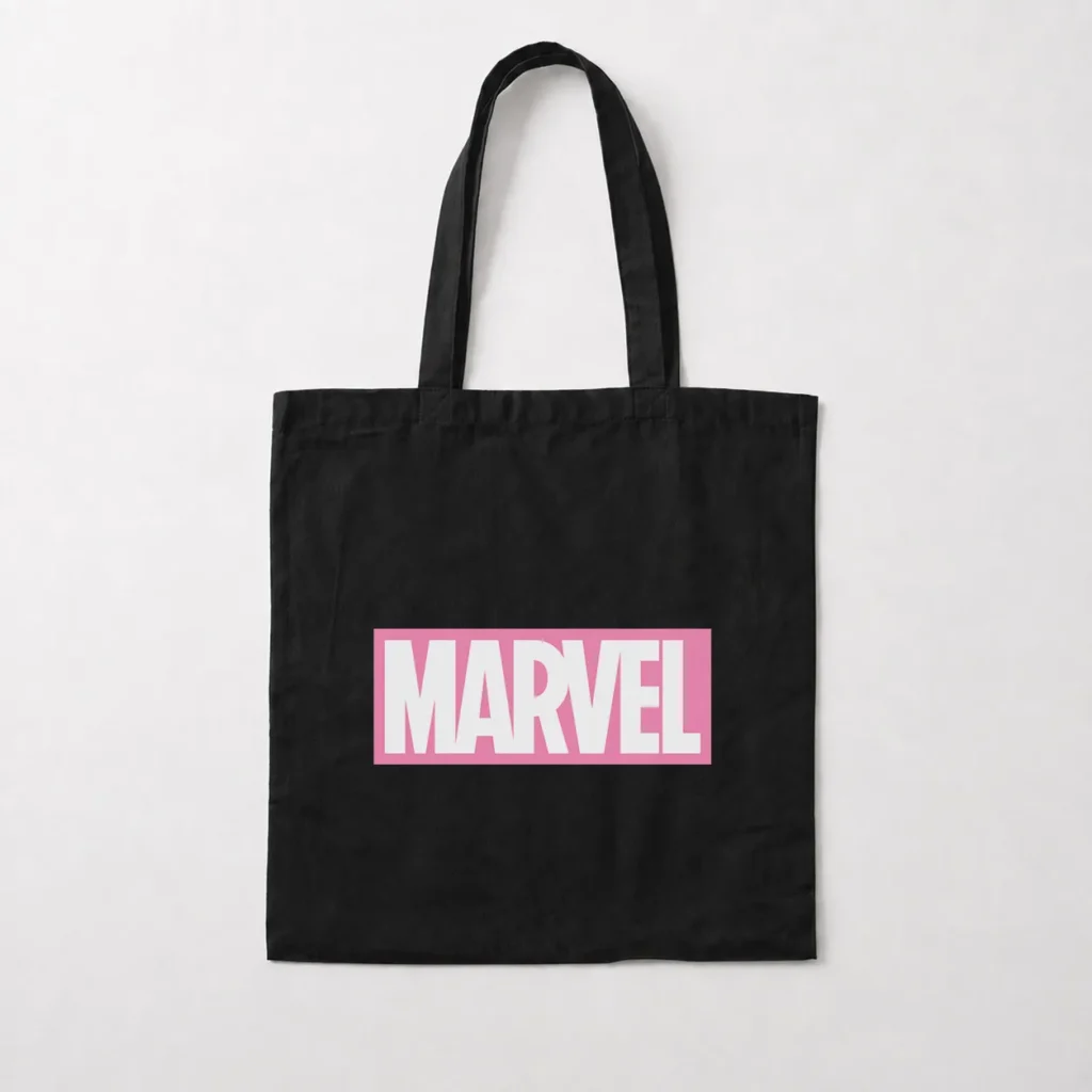 توت بگ مارول طرح لوگو صورتی (Marvel) کد 23604
