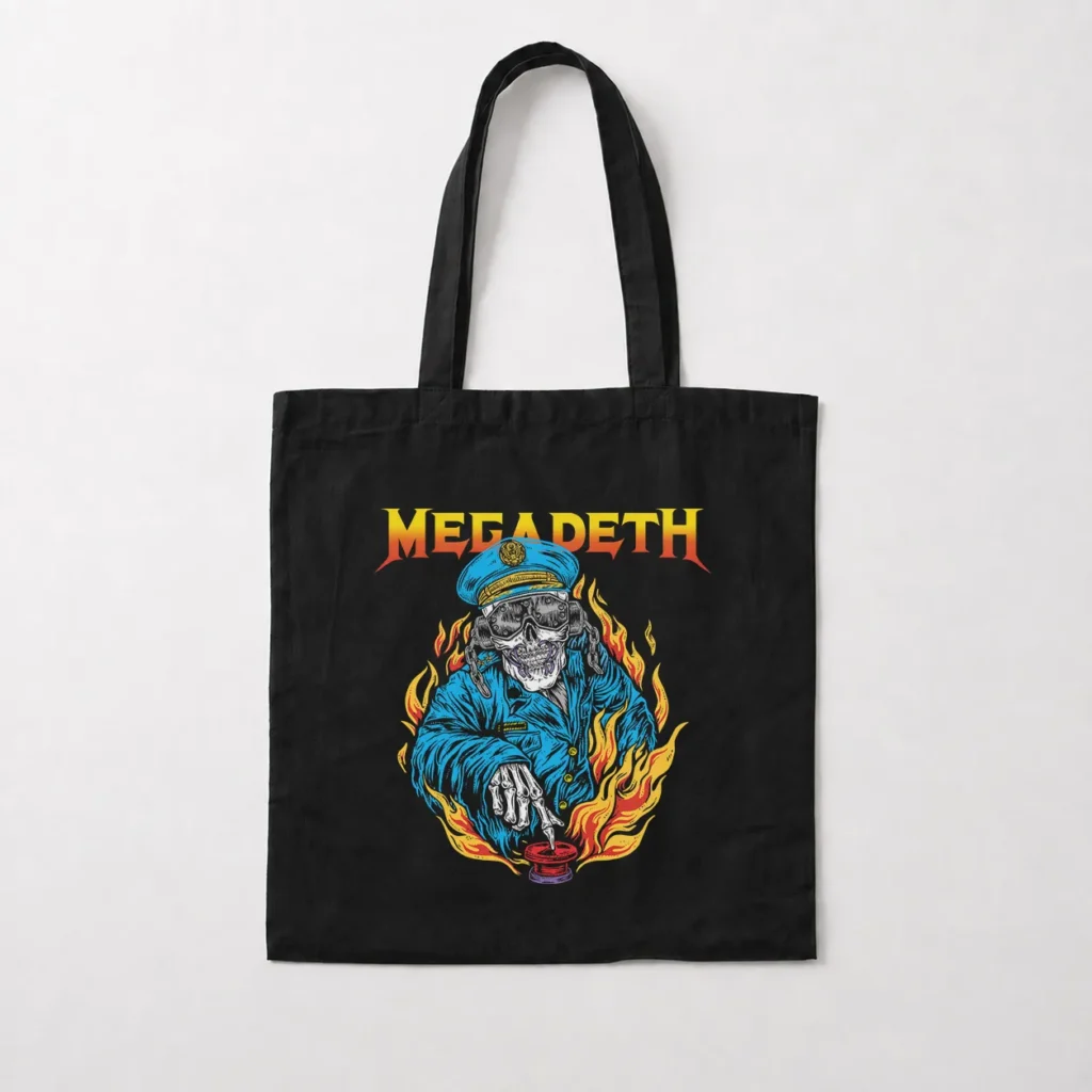 توت بگ مگادث طرح جمجمه کاپیتان (Megadeth) کد 23716