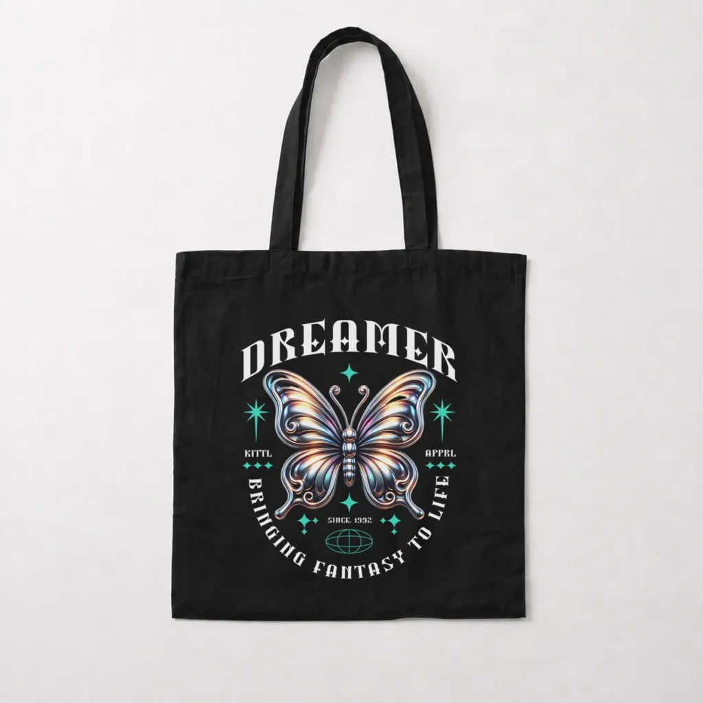 توت بگ پروانه طرح Dreamer Bringing Fantasy to Life کد 23857