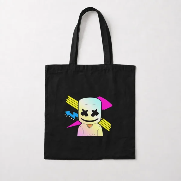 توت بگ مارشملو طرح دی‌جی رنگی (Marshmello) کد 2556