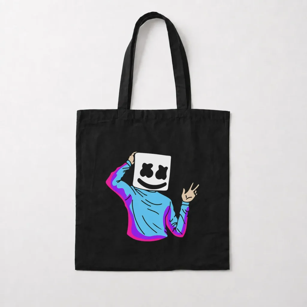 توت بگ مارشملو طرح پرتره رنگی (Marshmello) کد 2592