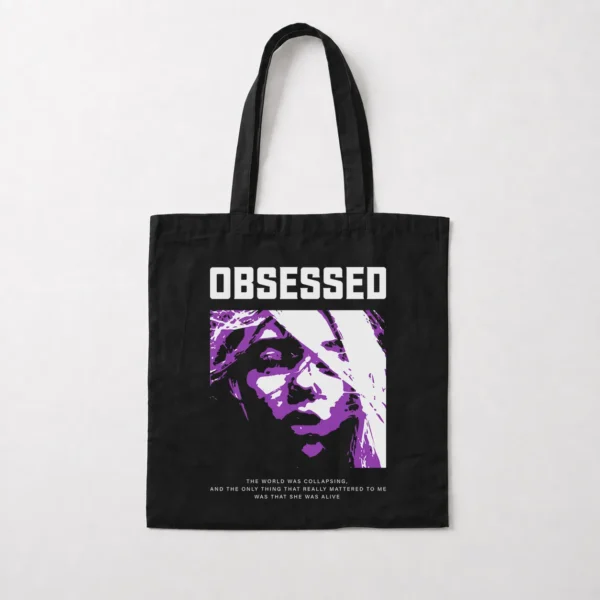 توت بگ پرتره و نوشته Obsessed کد 261