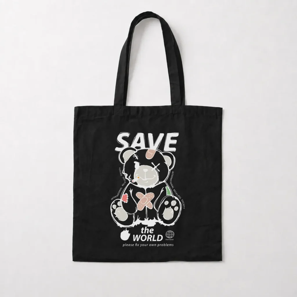 توت بگ خرس زخمی و نوشته Save the World کد 2620