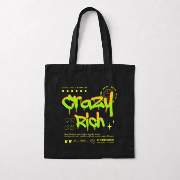 توت بگ استریت‌ویر طرح Crazy Rich کد 2623