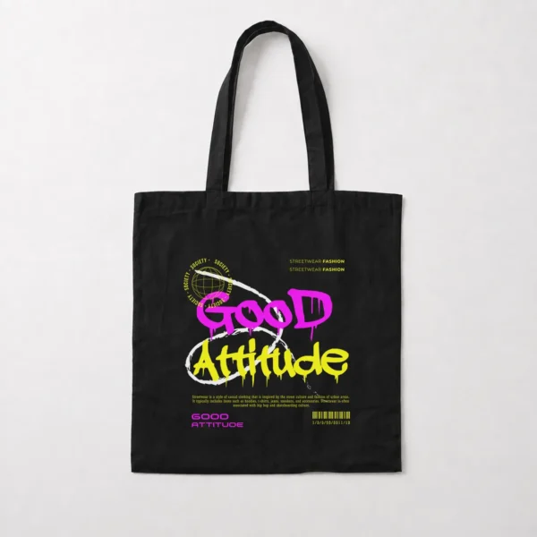توت بگ انگیزشی طرح Good Attitude کد 2653