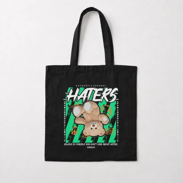 توت بگ خرس وارونه و نوشته Haters کد 2762