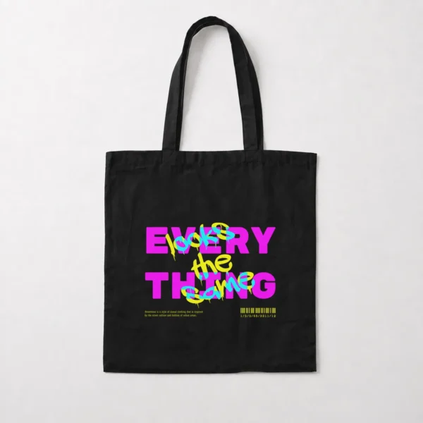 توت بگ تایپوگرافی رنگی Everything کد 2849