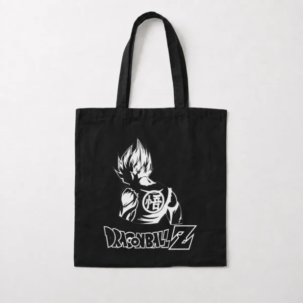 توت بگ انیمه دراگون بال طرح گوکو سیاه‌وسفید (Goku) کد 3052
