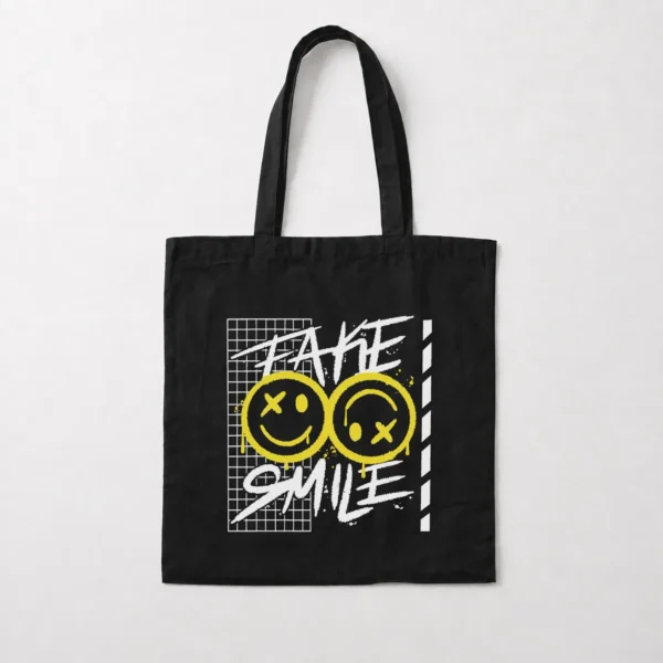 توت بگ نوشته Fake Smile و لبخند کد 310