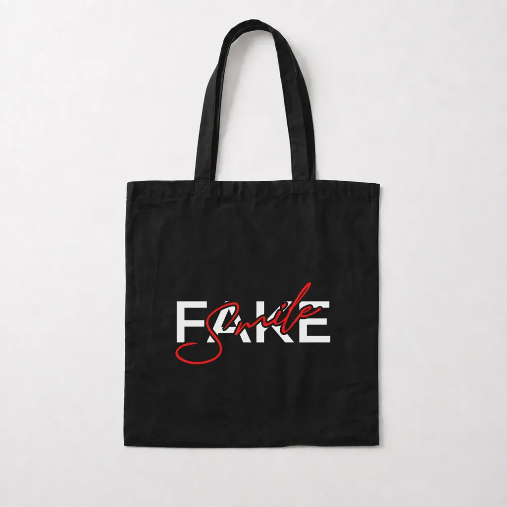 توت بگ نوشته Fake Smile کد 3212