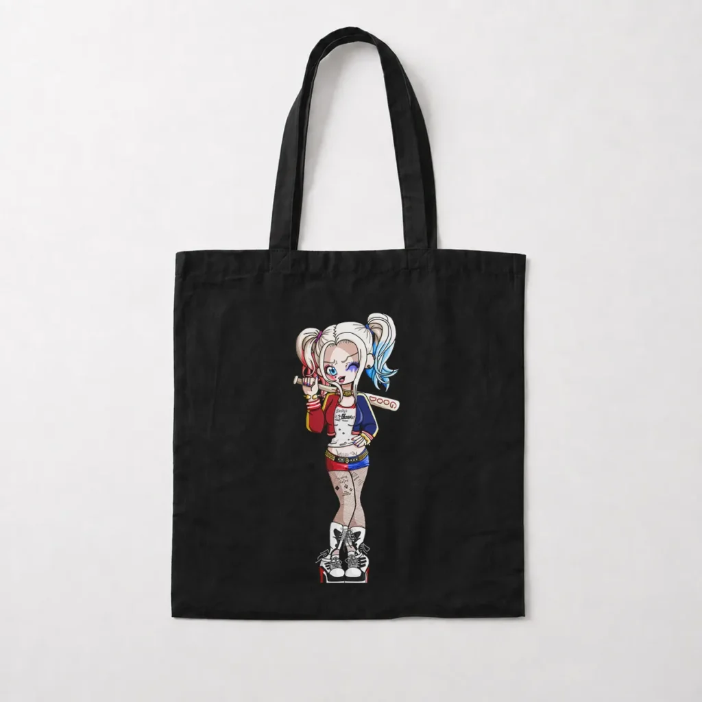 توت بگ دی‌سی طرح هارلی کویین کارتونی (Harley Quinn) کد 3241