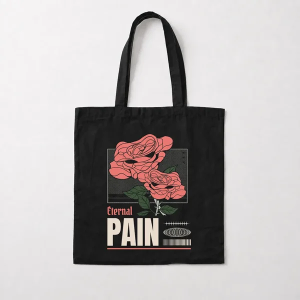 توت بگ رزهای قرمز و نوشته Eternal Pain کد 335