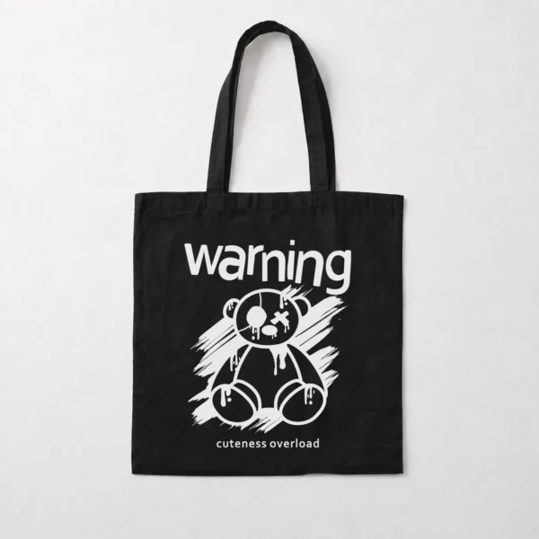 توت بگ خرس کارتونی و نوشته Warning کد 338