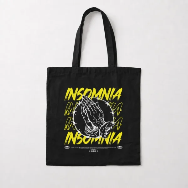 توت بگ دست‌های دعا و نوشته Insomnia کد 379