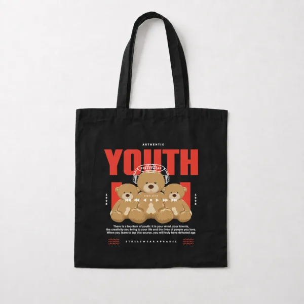 توت بگ سه خرس عروسکی و نوشته Youth کد 384