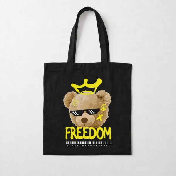 توت بگ خرس با تاج و عینک طرح Freedom کد 386