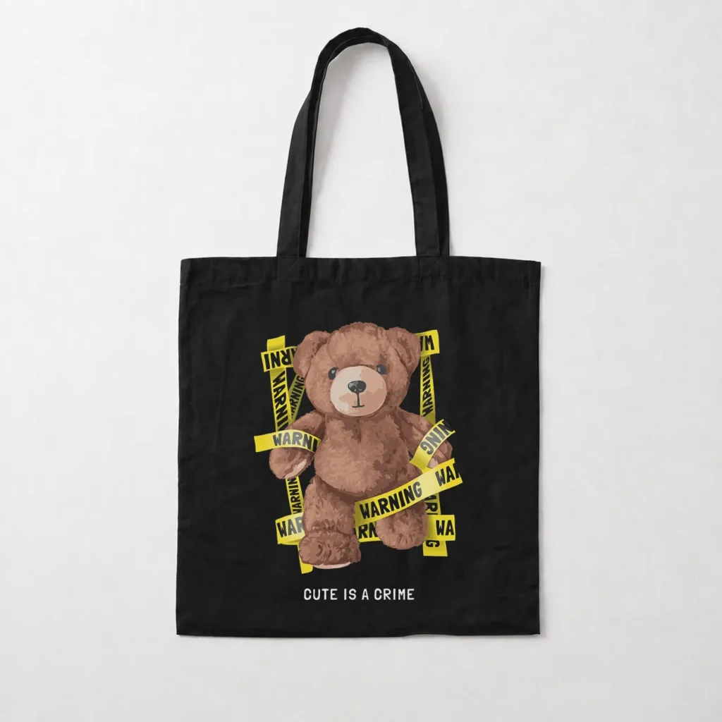 توت بگ خرس طرح Cute Is a Crime کد 3885