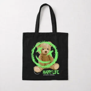 توت بگ خرس عروسکی و نوشته Happy Life کد 396