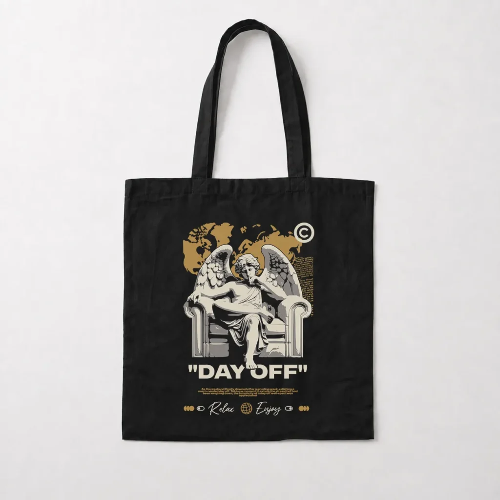 توت بگ فرشته طرح Day Off کد 4164