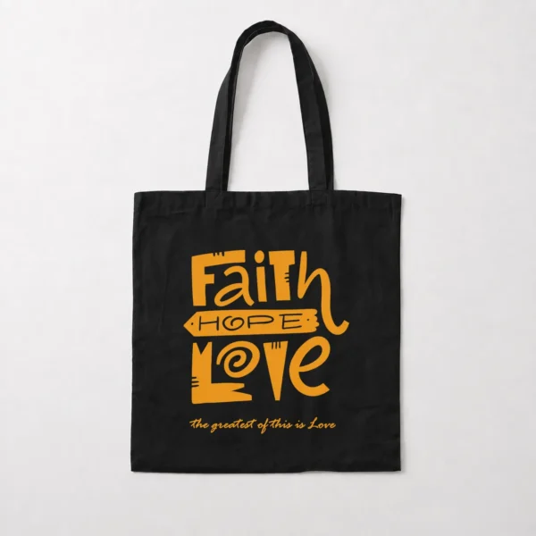 توت بگ حضرت عیسی طرح Faith Hope Love کد 4287