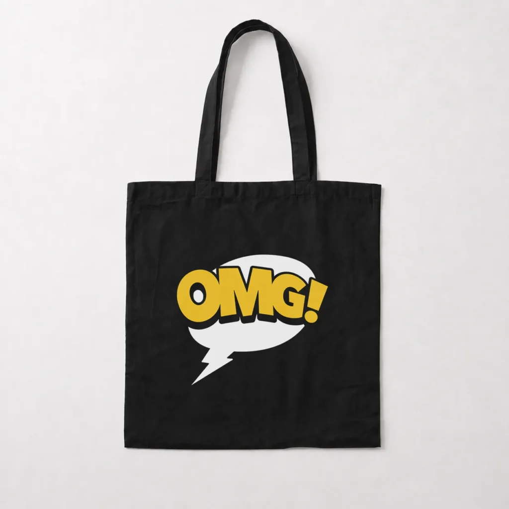 توت بگ نوشته OMG طرح کمیک کد 4373