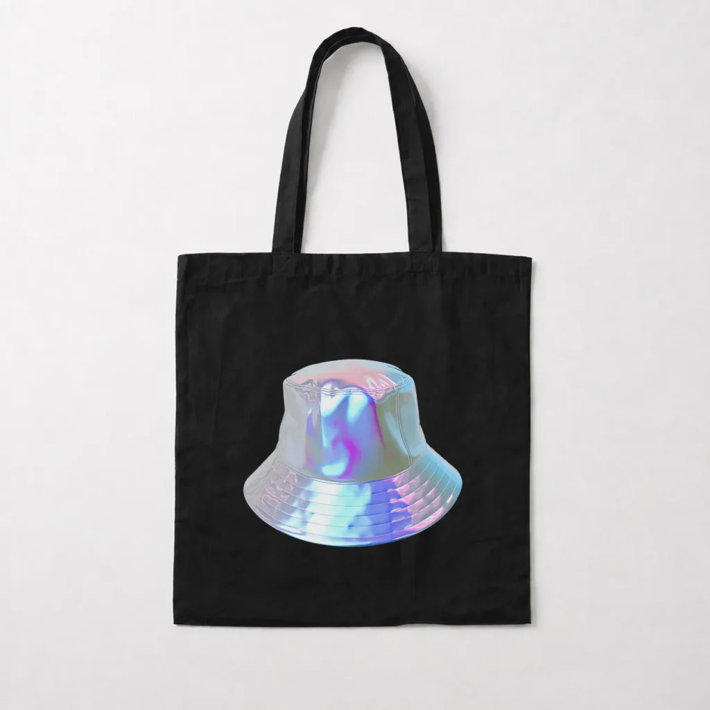توت بگ طرح کلاه باکت براق (Chrome Bucket Hat) کد 5051
