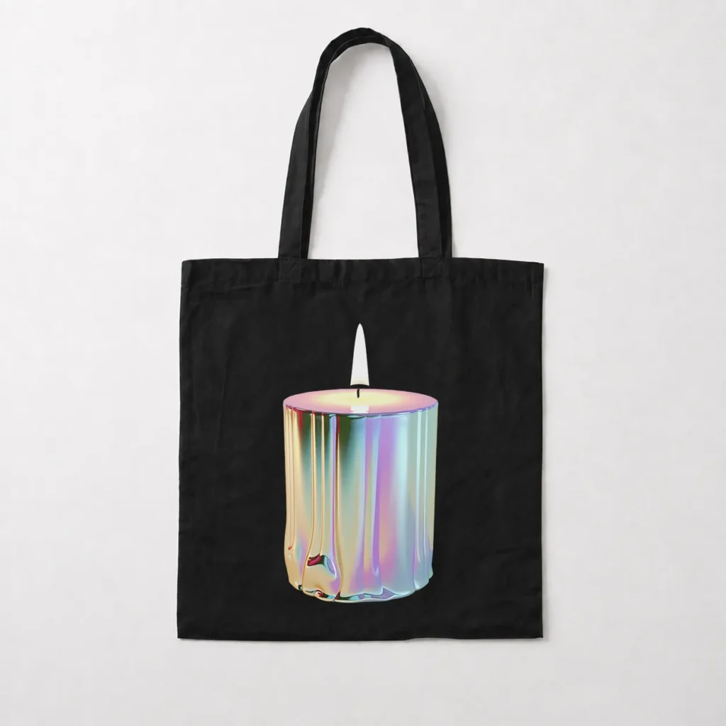 توت بگ طرح شمع براق (Chrome Candle) کد 5056