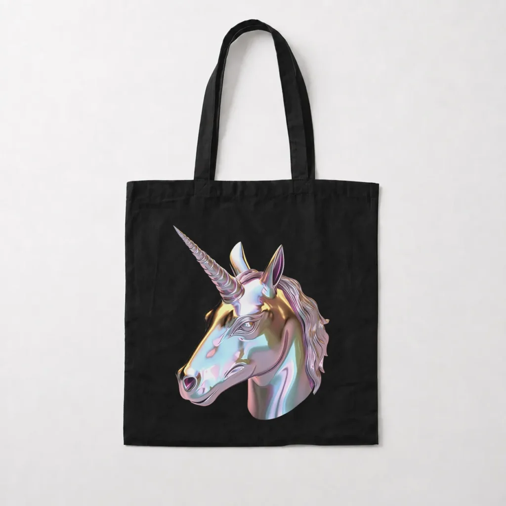 توت بگ طرح تک‌شاخ براق (Chrome Unicorn) کد 5062