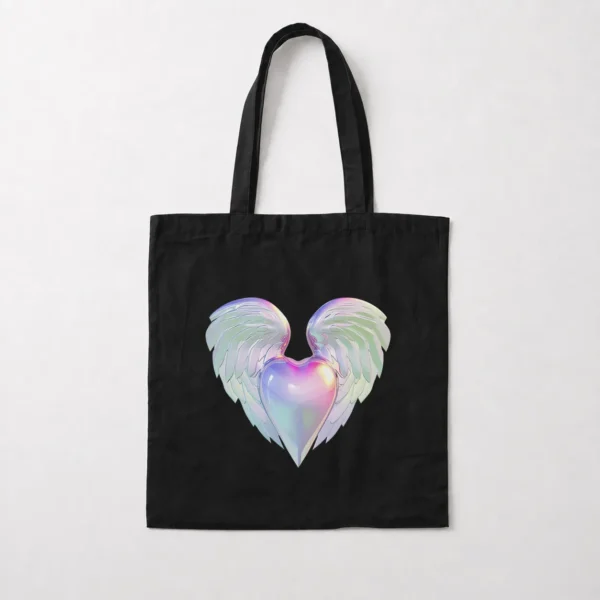 توت بگ طرح قلب بالدار فلزی (Metallic Winged Heart) کد 5065