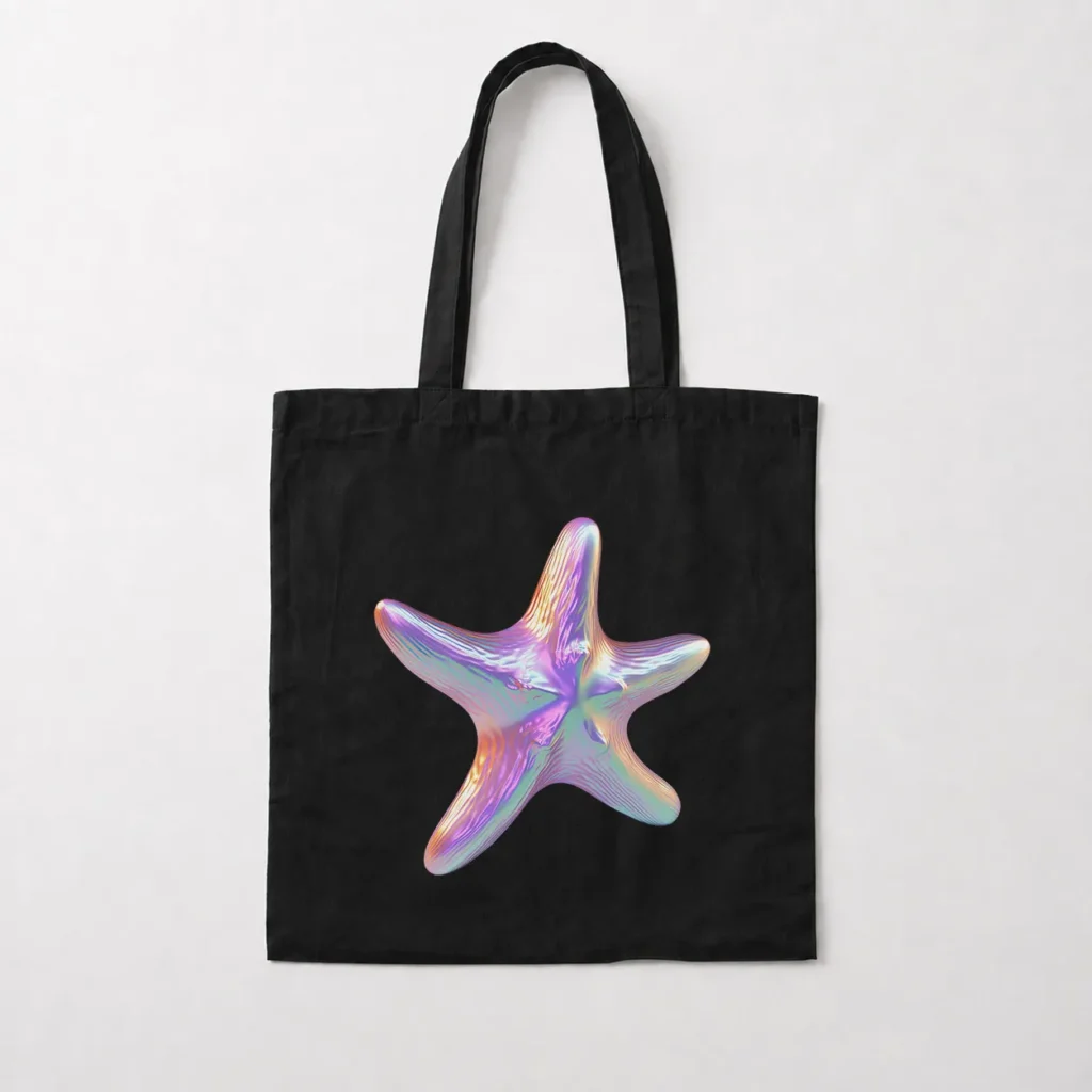 توت بگ طرح ستاره دریایی براق (Chrome Starfish) کد 5090