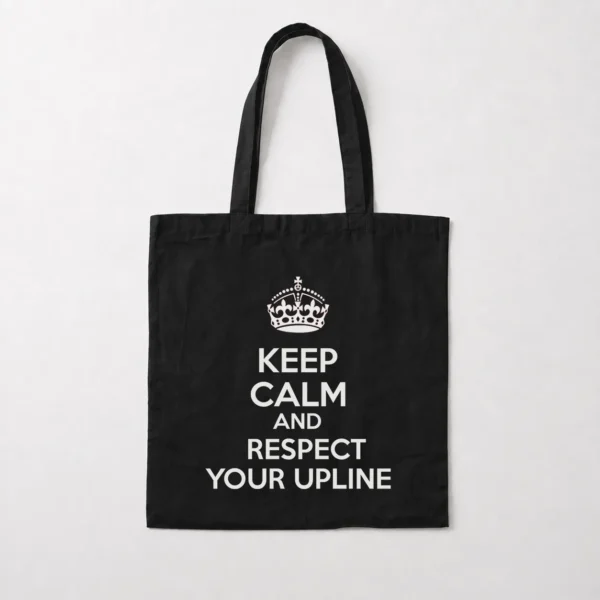 توت بگ تایپوگرافی Keep Calm and Respect Your Upline کد 5175