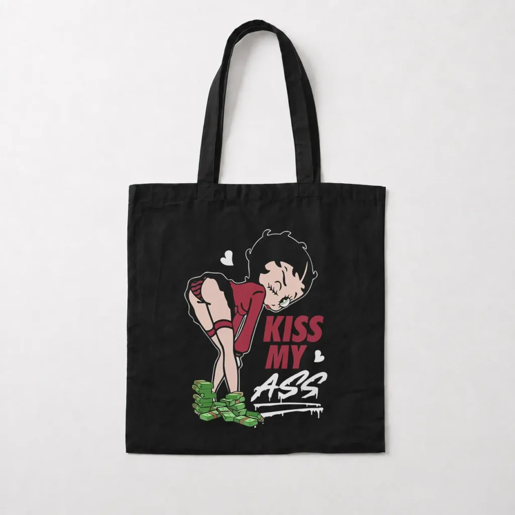توت بگ بتی بوپ طرح Kiss My Ass (Betty Boop) کد 5186