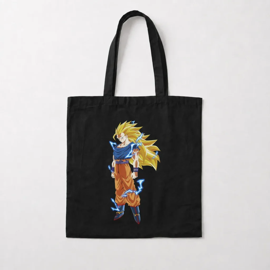 توت بگ انیمه دراگون بال طرح گوکو سوپر سایان ۳ (Goku) کد 5189