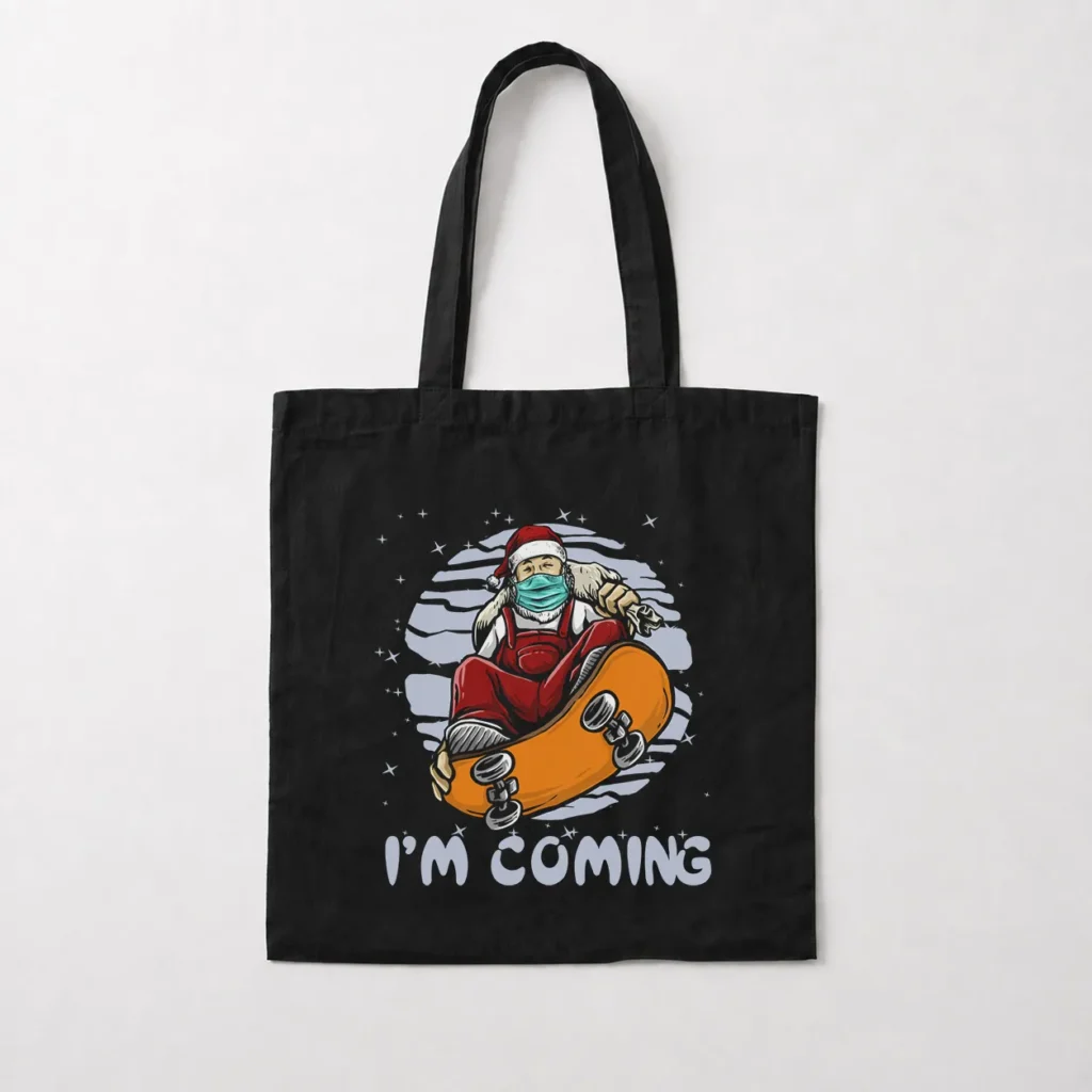 توت بگ کریسمس طرح بابانوئل اسکیت‌سوار I'm Coming کد 5222
