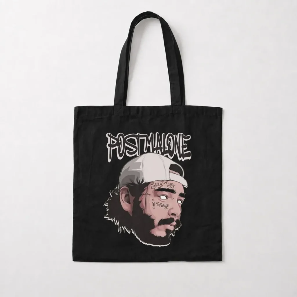 توت بگ پست مالون طرح پرتره (Post Malone) کد 551