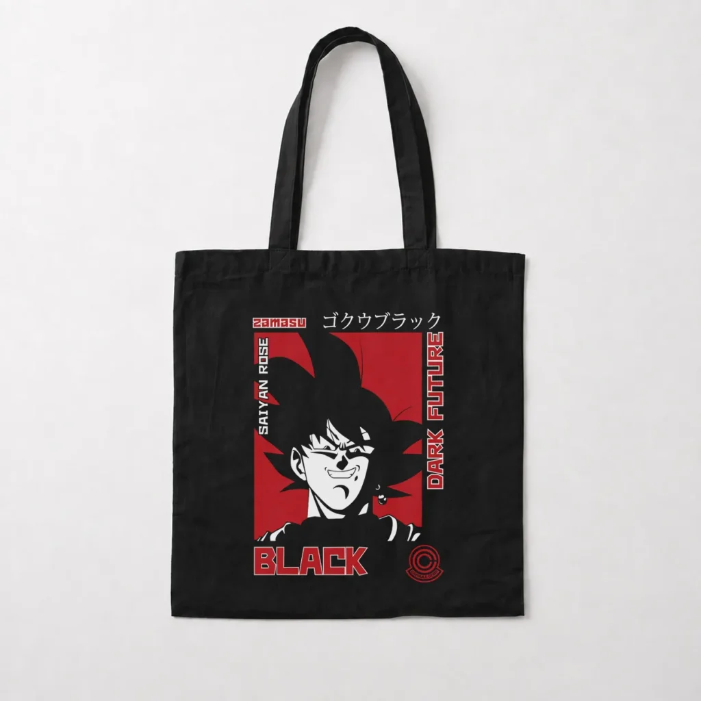 توت بگ دراگون بال طرح گوکو بلک (Goku Black) کد 5677