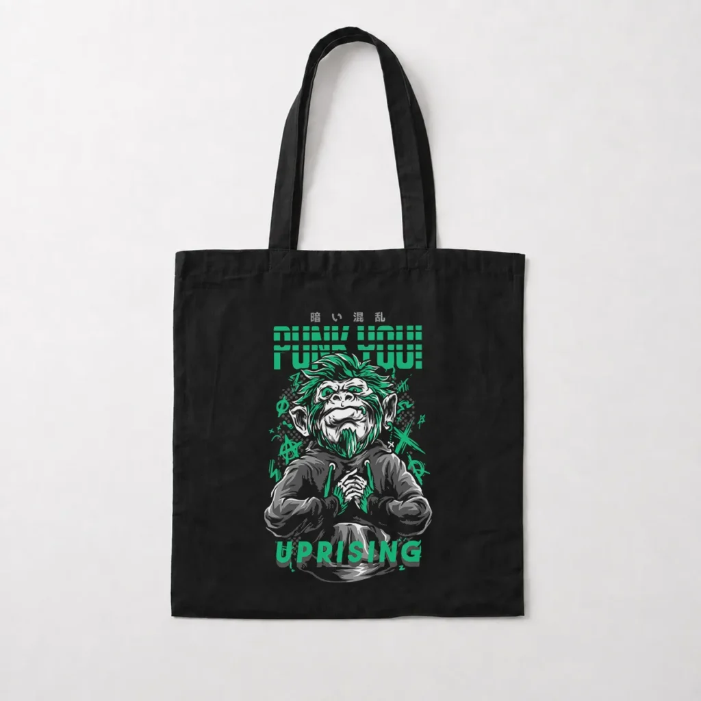 توت بگ میمون طرح Punk You Uprising کد 5776