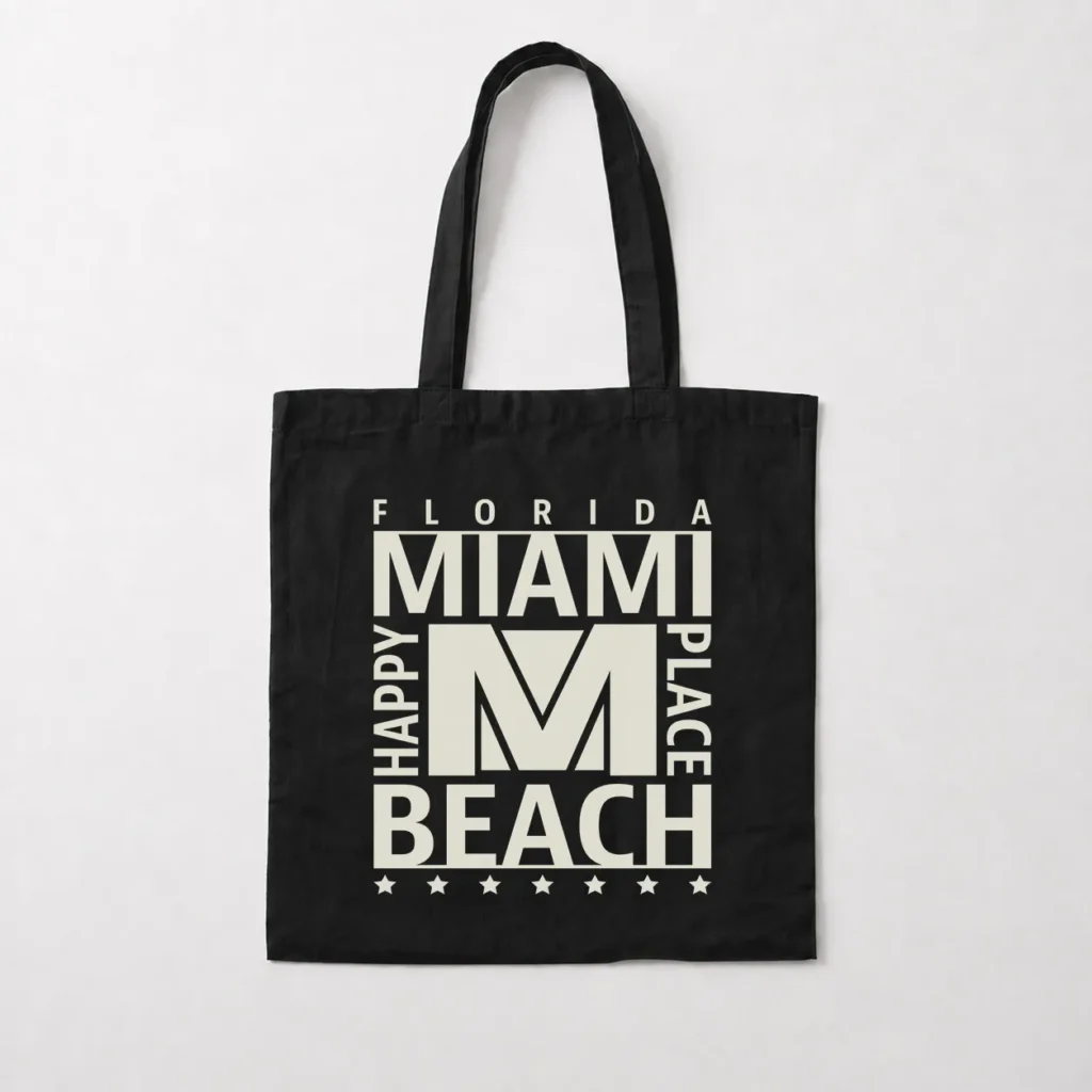 توت بگ تابستانی طرح Miami Beach Florida کد 5899