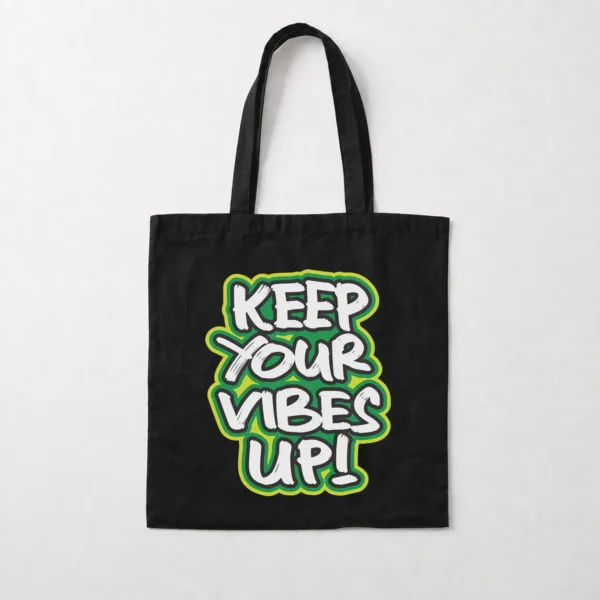 توت بگ حال خوب طرح Keep Your Vibes Up کد 5910