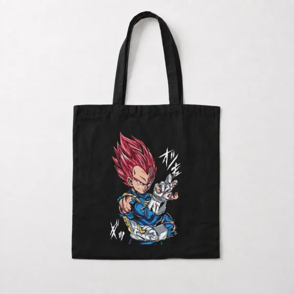 توت بگ انیمه دراگون بال طرح وجیتا قرمز (Vegeta) کد 5940