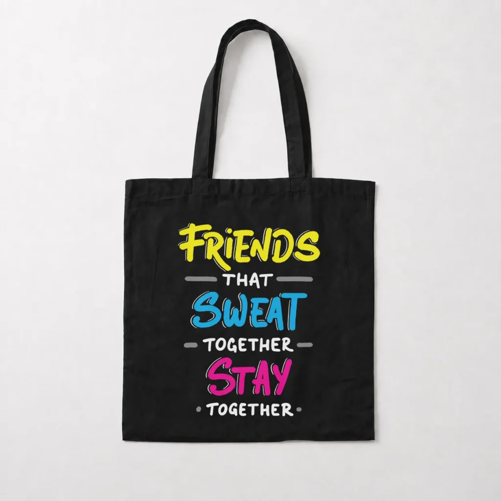 توت بگ فیتنس طرح Friends That Sweat Together کد 6093