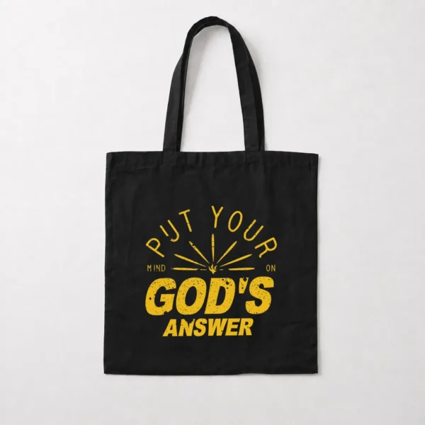 توت بگ مذهبی طرح God’s Answer کد 6125