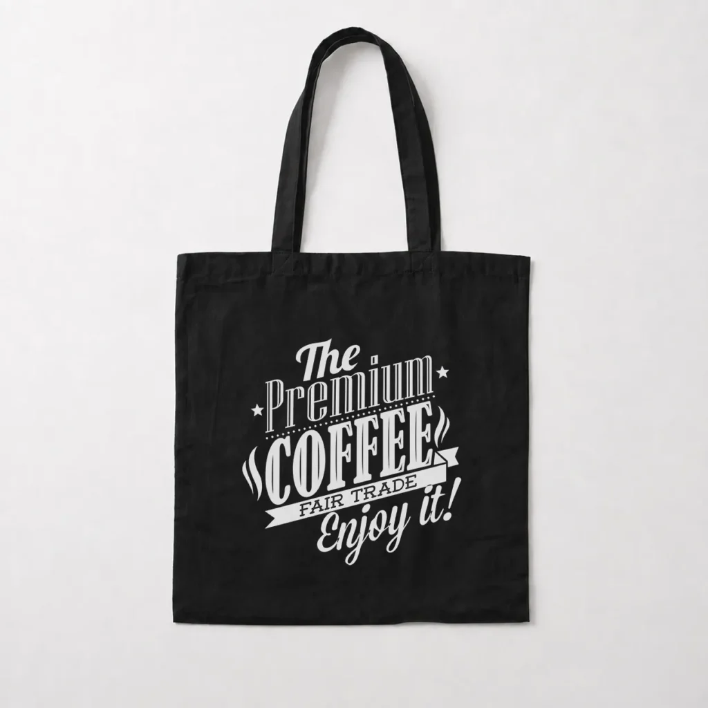 توت بگ قهوه طرح Premium Coffee Fair Trade کد 6154