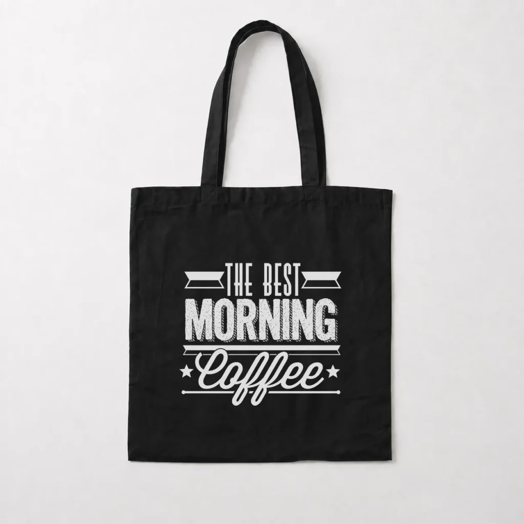 توت بگ قهوه صبحگاهی طرح The Best Morning کد 6158