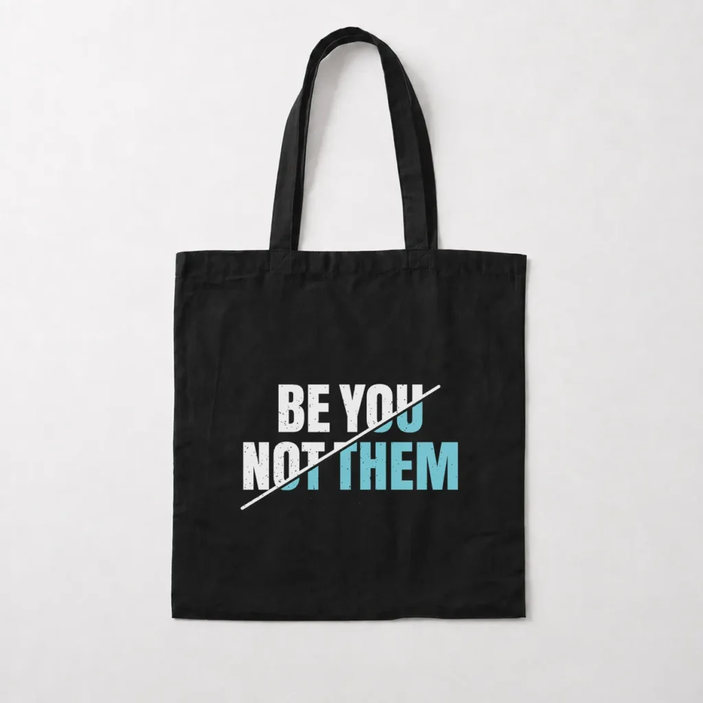 توت بگ انگیزشی طرح Be You Not Them کد 6165