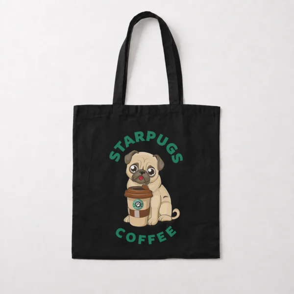 توت بگ سگ پاگ طرح قهوه Starpugs کد 6186