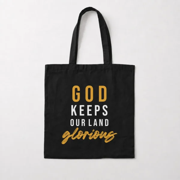 توت بگ ایمانی طرح God Keeps Our Land Glorious کد 6447