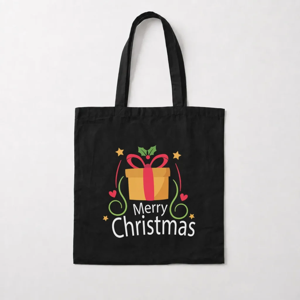 توت بگ جعبه هدیه نوشته Merry Christmas کد 6467